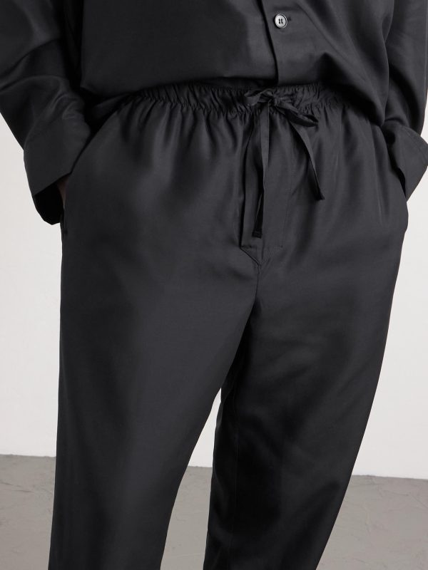 Straight-Leg Lyocell Pyjama Trousers - CU Straight-Leg Lyocell Pyjama Trousers - CU