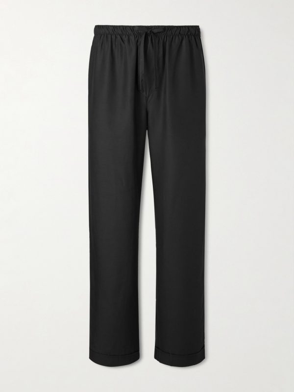 Straight-Leg Lyocell Pyjama Trousers Straight-Leg Lyocell Pyjama Trousers