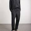 Straight-Leg Lyocell Pyjama Trousers - OU Straight-Leg Lyocell Pyjama Trousers - OU