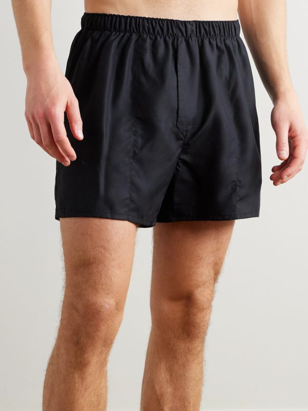 TENCEL™ Lyocell-Poplin Boxer Shorts - OU