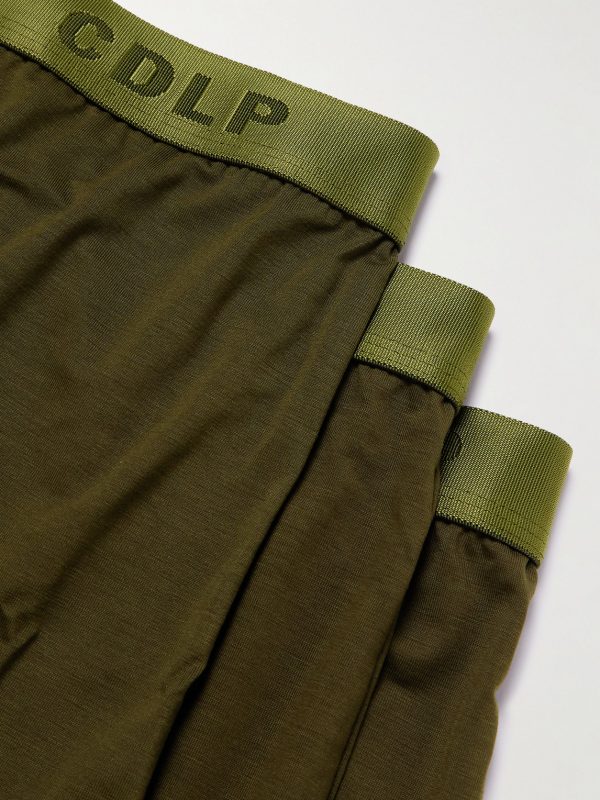 Three-Pack Stretch-TENCEL™ Lyocell Boxer Briefs - CU Three-Pack Stretch-TENCEL™ Lyocell Boxer Briefs - CU