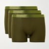 Three-Pack Stretch-TENCEL™ Lyocell Boxer Briefs Three-Pack Stretch-TENCEL™ Lyocell Boxer Briefs