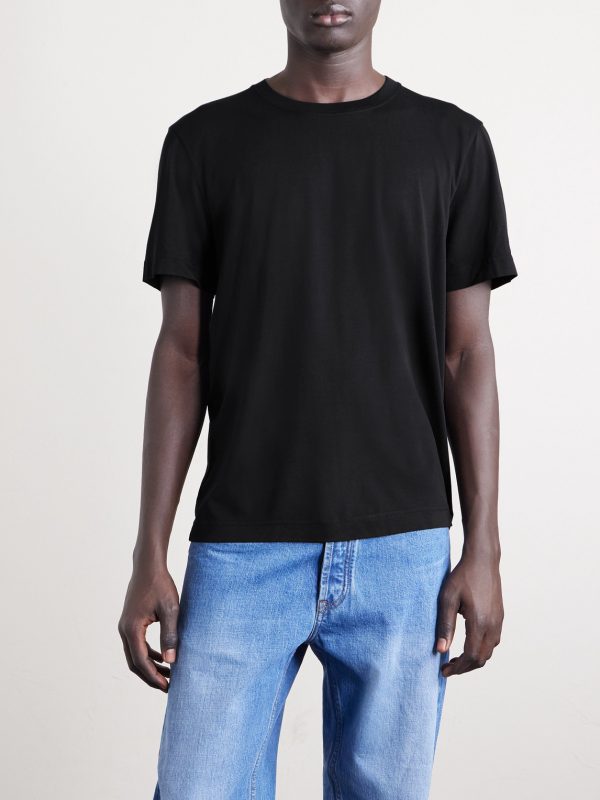 Three-Pack Lyocell and Pima Cotton-Blend Jersey T-Shirts - FR