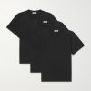 Three-Pack Lyocell and Pima Cotton-Blend Jersey T-Shirts