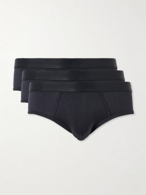 Three-Pack Stretch-Lyocell Briefs