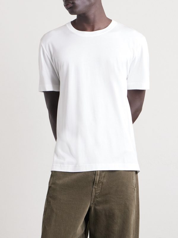 Lyocell and Pima Cotton-Blend Jersey T-Shirt - FR