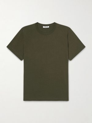 Lyocell and Pima Cotton-Blend Jersey T-Shirt Lyocell and Pima Cotton-Blend Jersey T-Shirt