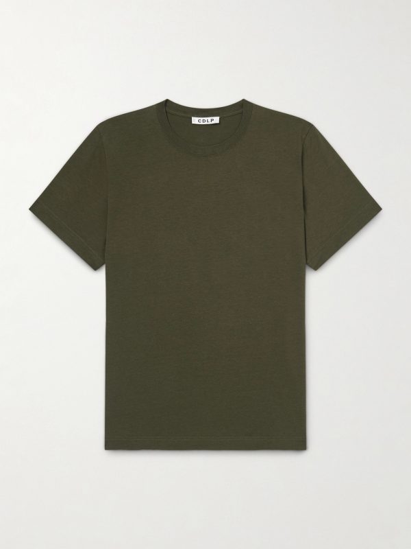 Lyocell and Pima Cotton-Blend Jersey T-Shirt