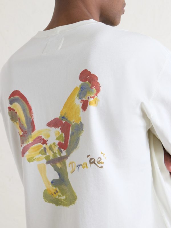 Cockerel Printed Cotton-Jersey T-Shirt - CU Cockerel Printed Cotton-Jersey T-Shirt - CU