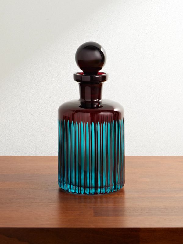 Prism Glass Decanter