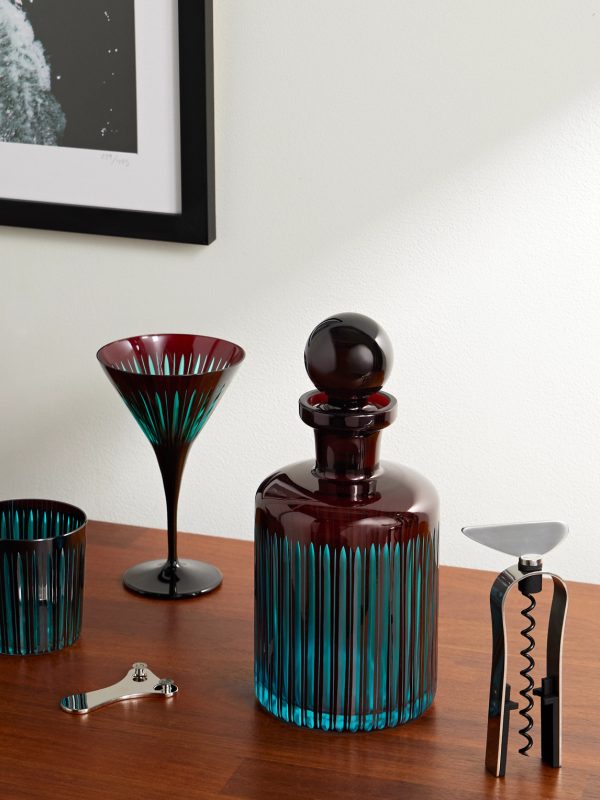 Prism Glass Decanter - OU