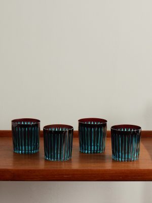Prism Set of Four Double Old Fashioned Glasses