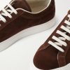 Retro Classic Waxed-Suede Sneakers - CU