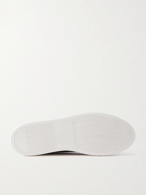 Retro Classic Waxed-Suede Sneakers - E1 Retro Classic Waxed-Suede Sneakers - E1