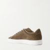 Retro Classic Waxed-Suede Sneakers - BK