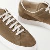 Retro Classic Waxed-Suede Sneakers - CU
