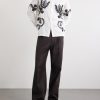 Bead-Embellished Embroidered Cotton-Poplin Shirt - OU