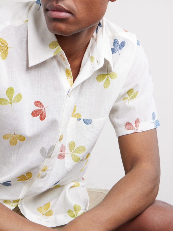 Printed Cotton-Voile Shirt - CU Printed Cotton-Voile Shirt - CU
