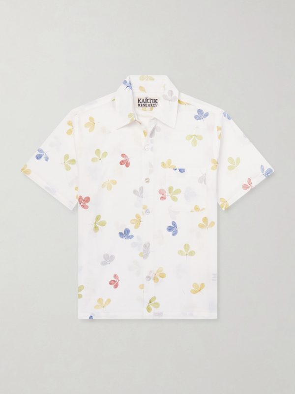 Printed Cotton-Voile Shirt Printed Cotton-Voile Shirt