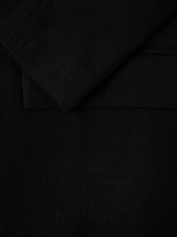 Embroidered Wool Blazer - E1