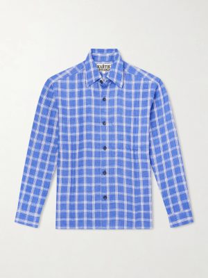 Pataudi Checked Linen Shirt