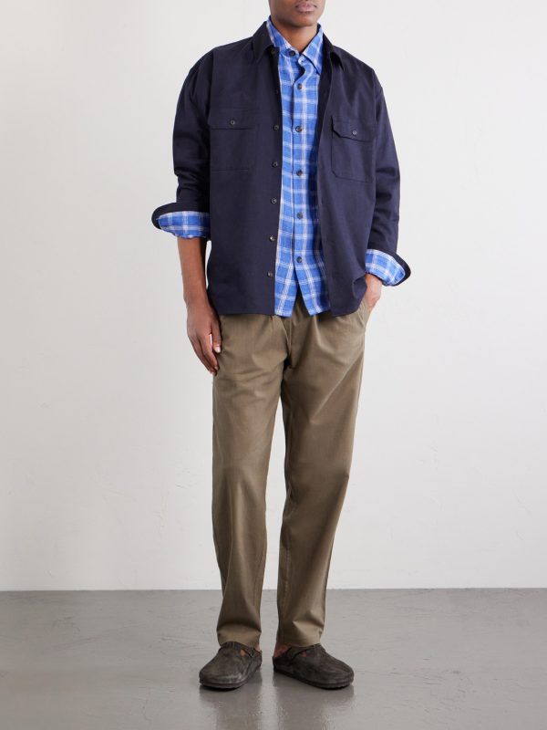 Pataudi Checked Linen Shirt - OU
