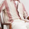 Striped Linen-Gauze Shirt - CU Striped Linen-Gauze Shirt - CU