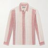 Striped Linen-Gauze Shirt Striped Linen-Gauze Shirt