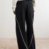 Rabari Sultan Straight-Leg Embroidered Cotton Trousers - BK
