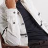 Rabari Embroidered Pinstriped Shirt - CU