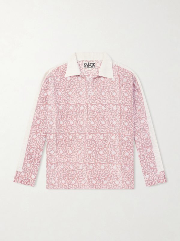 Bhutia Floral-Print Cotton and Silk-Blend Shirt Bhutia Floral-Print Cotton and Silk-Blend Shirt