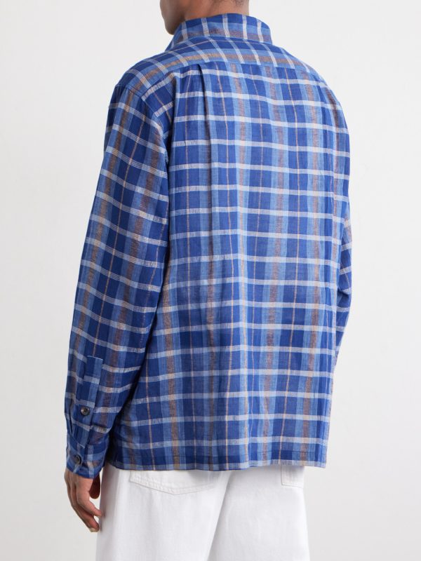 Patadui Checked Cotton Shirt - BK