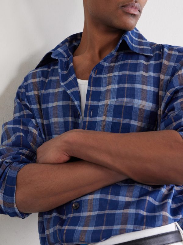 Patadui Checked Cotton Shirt - CU