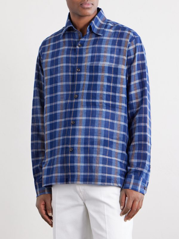 Patadui Checked Cotton Shirt - FR
