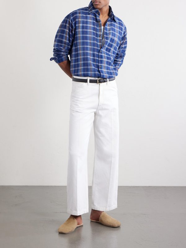 Patadui Checked Cotton Shirt - OU