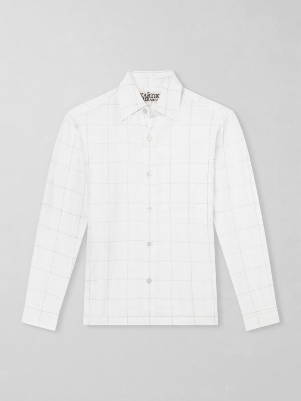 Pataudi Checked Linen Shirt Pataudi Checked Linen Shirt