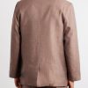 Linen and Wool-Blend Suit Jacket - BK Linen and Wool-Blend Suit Jacket - BK