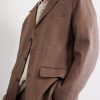 Linen and Wool-Blend Suit Jacket - CU Linen and Wool-Blend Suit Jacket - CU