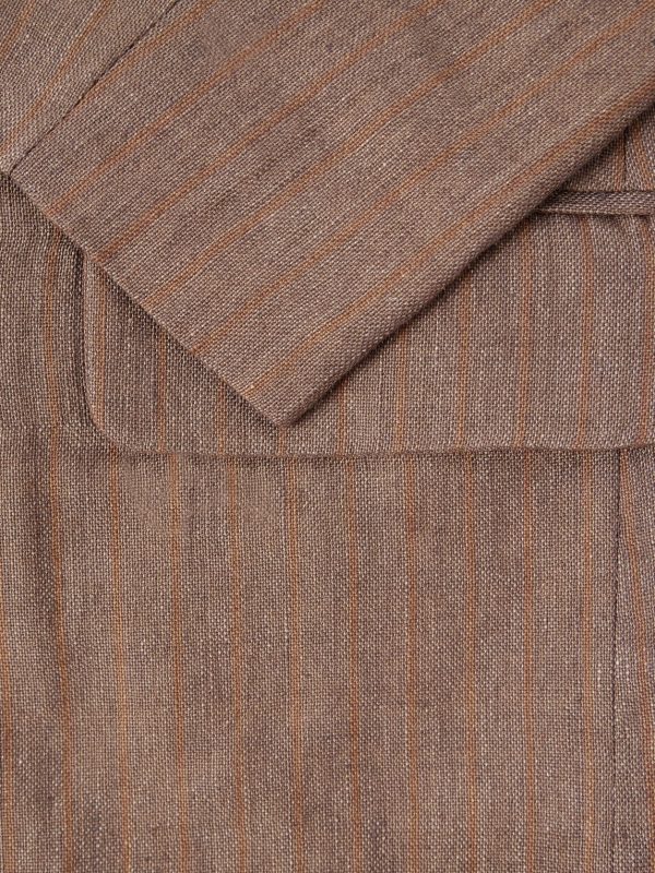 Linen and Wool-Blend Suit Jacket - E1 Linen and Wool-Blend Suit Jacket - E1