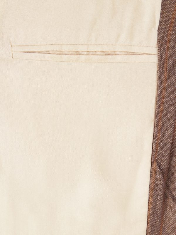 Linen and Wool-Blend Suit Jacket - E2 Linen and Wool-Blend Suit Jacket - E2