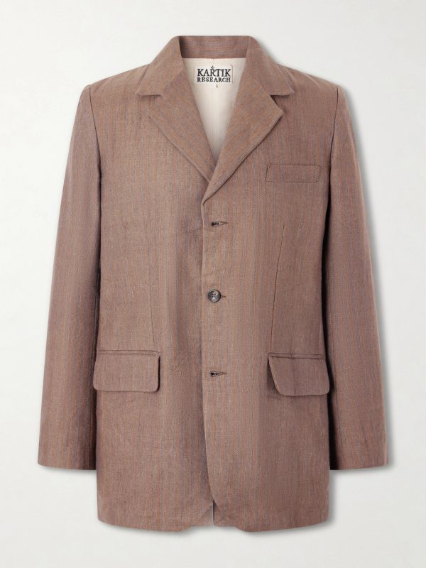 Linen and Wool-Blend Suit Jacket Linen and Wool-Blend Suit Jacket
