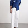 Surya Camp-Collar Embellished Embroidered Cotton Shirt - OU Surya Camp-Collar Embellished Embroidered Cotton Shirt - OU