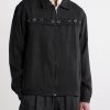 Embroidered Linen Jacket - FR Embroidered Linen Jacket - FR