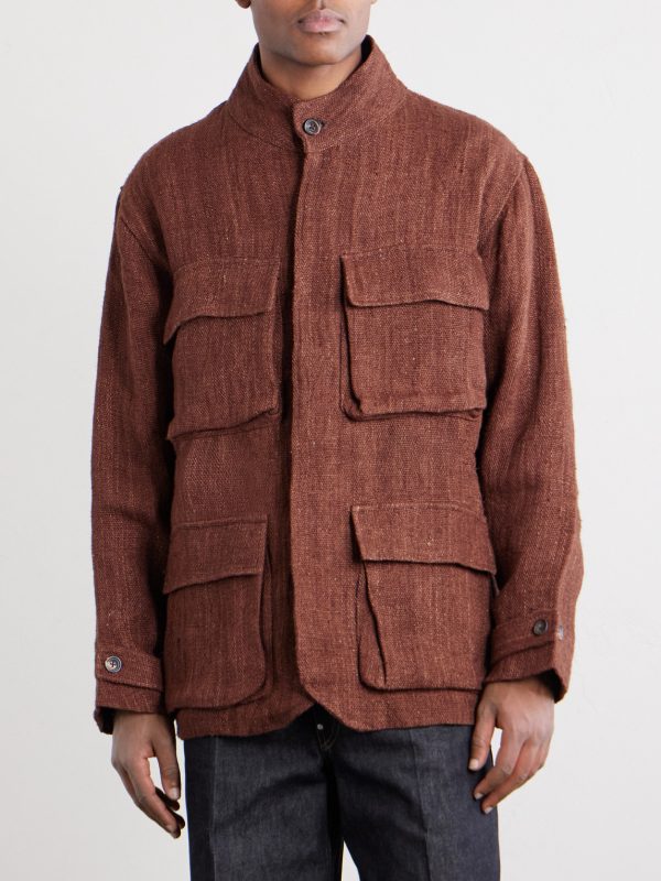 Ranthambore Embellished Linen Jacket - FR Ranthambore Embellished Linen Jacket - FR