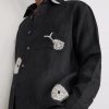 Repair Embroidered Linen Shirt - CU Repair Embroidered Linen Shirt - CU