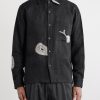 Repair Embroidered Linen Shirt - FR Repair Embroidered Linen Shirt - FR