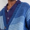 Patchwork Cable-Knit Wool Cardigan - CU Patchwork Cable-Knit Wool Cardigan - CU