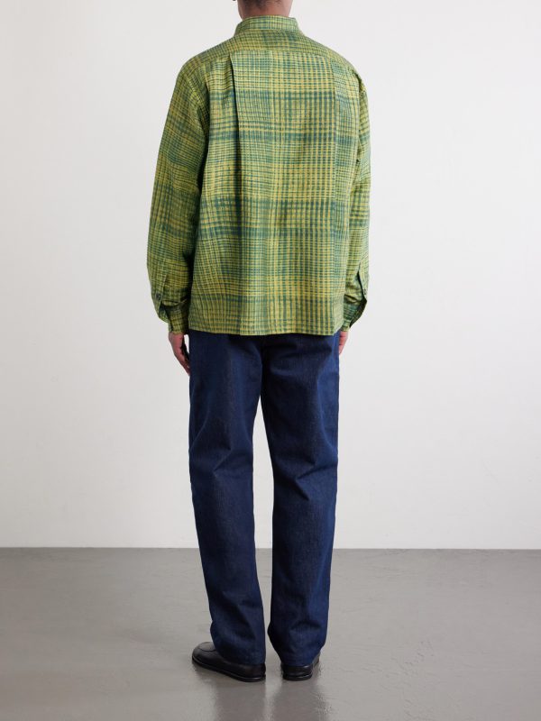 Pataudi Checked Silk Shirt - BK Pataudi Checked Silk Shirt - BK