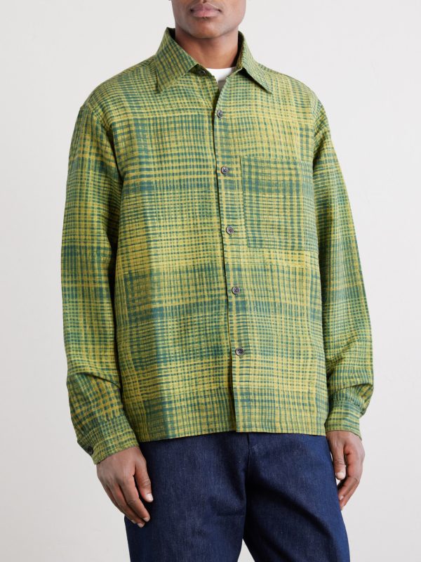 Pataudi Checked Silk Shirt - FR Pataudi Checked Silk Shirt - FR
