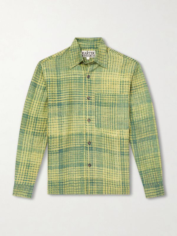 Pataudi Checked Silk Shirt Pataudi Checked Silk Shirt